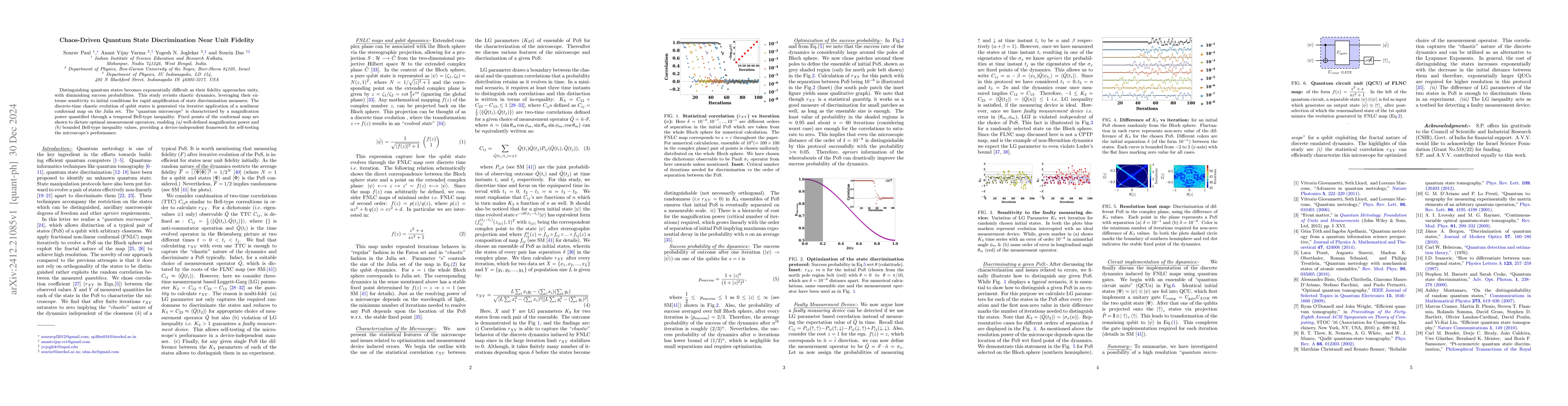 Thumbnail for Chaos-Driven Quantum State Discrimination Near Unit Fidelity