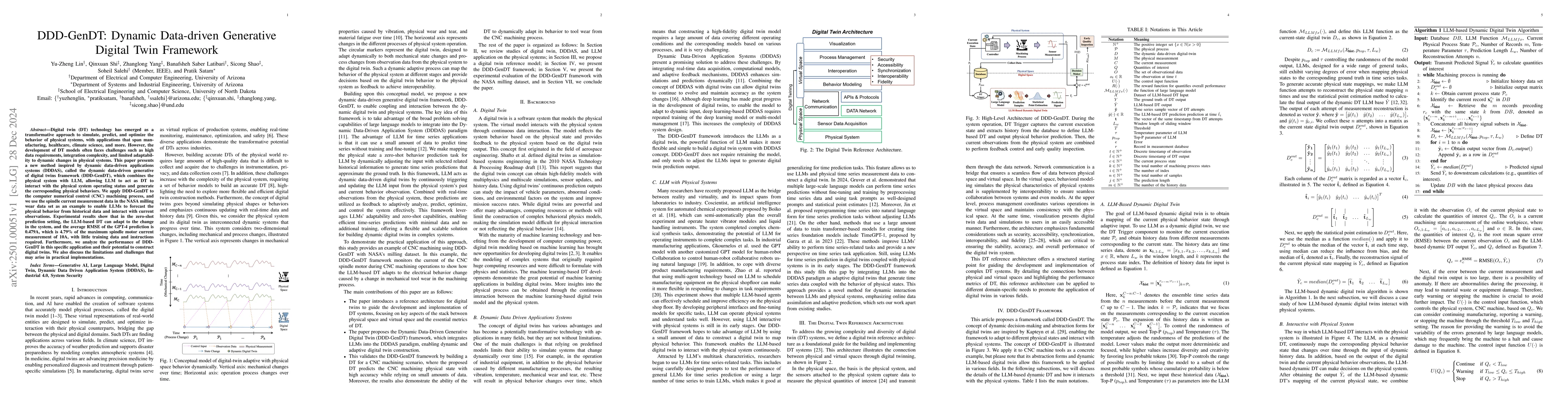 Thumbnail for DDD-GenDT: Dynamic Data-driven Generative Digital Twin Framework