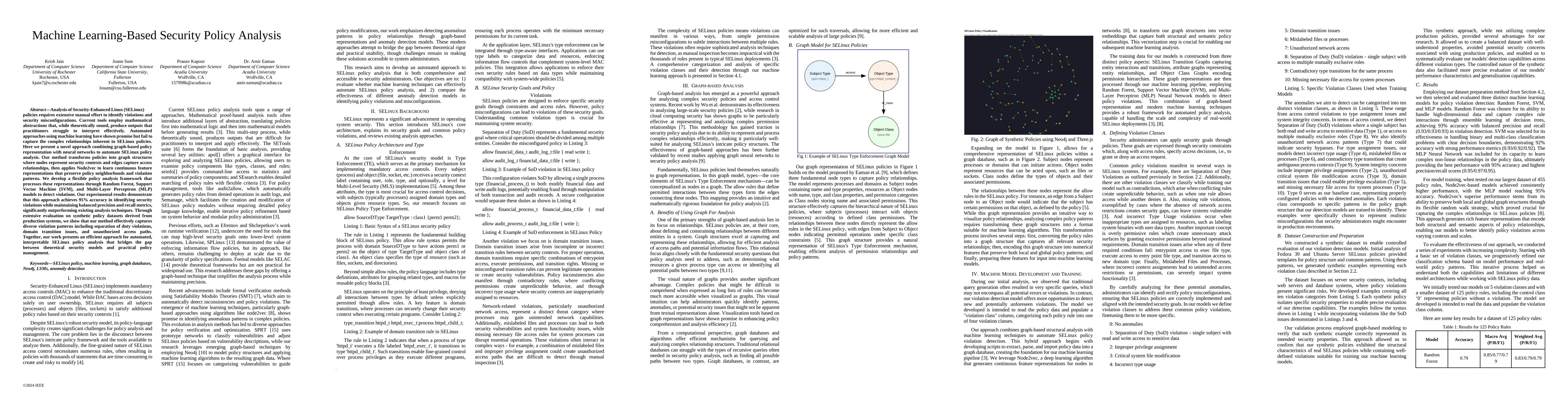 Thumbnail for Machine Learning-Based Security Policy Analysis