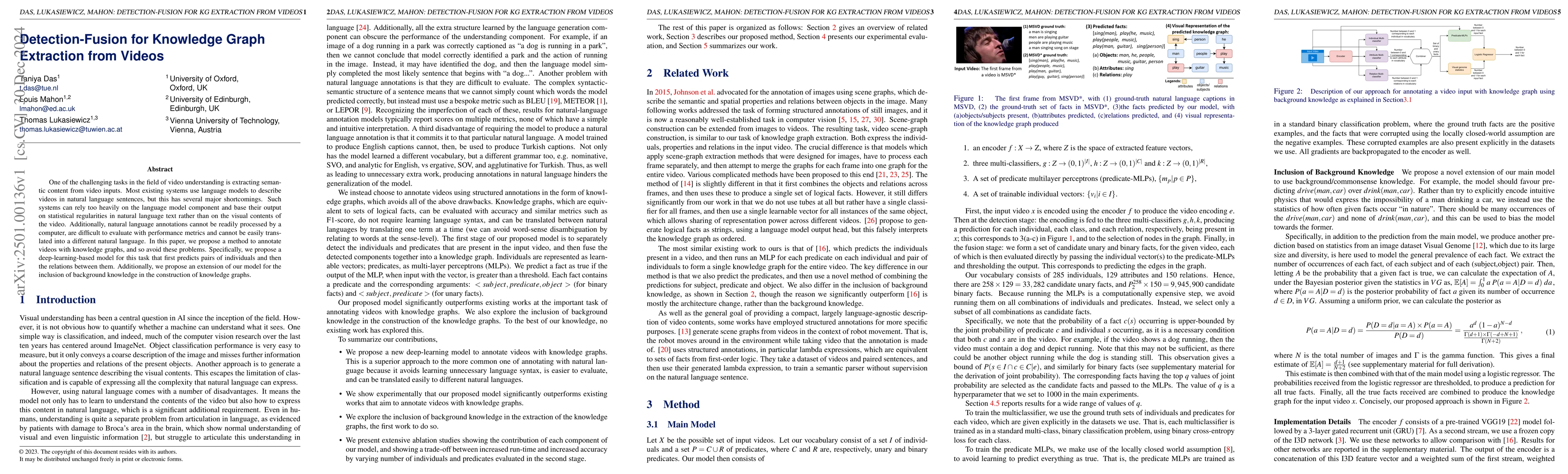 Thumbnail for Detection-Fusion for Knowledge Graph Extraction from Videos