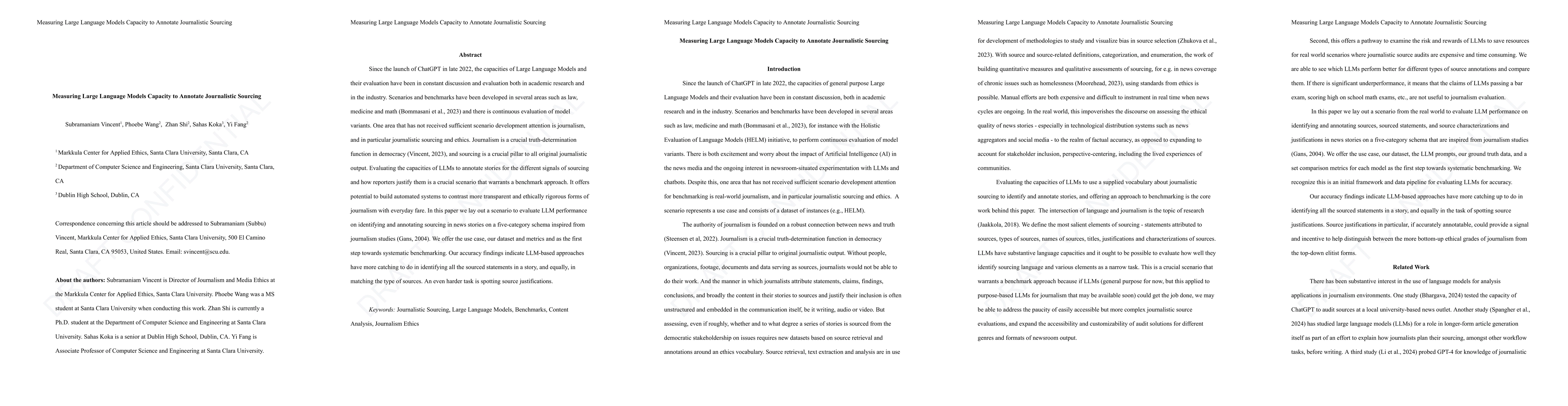 Thumbnail for Measuring Large Language Models Capacity to Annotate Journalistic
  Sourcing