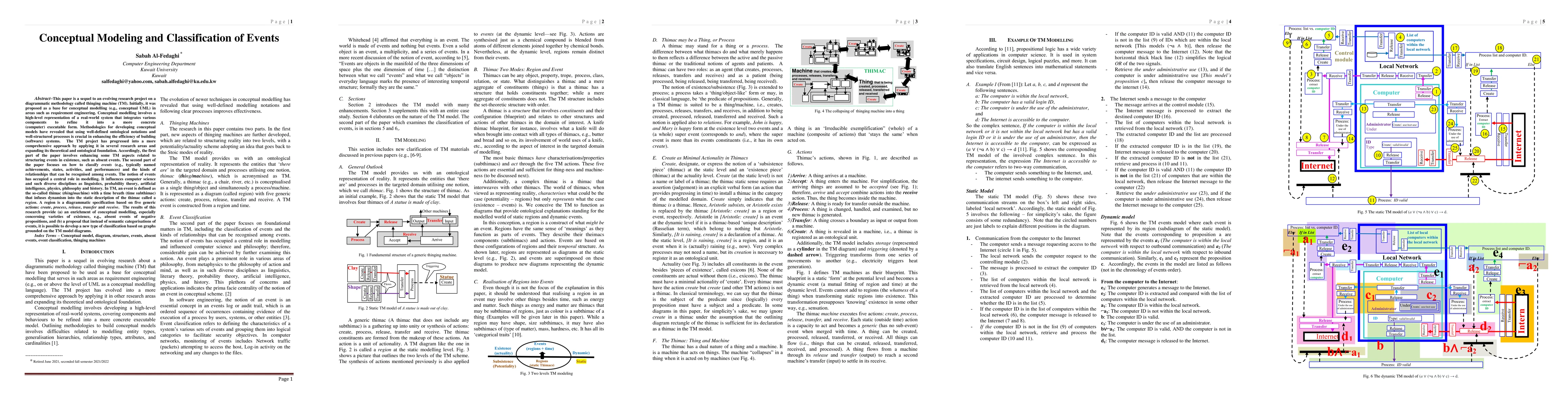 Thumbnail for Conceptual Modeling and Classification of Events