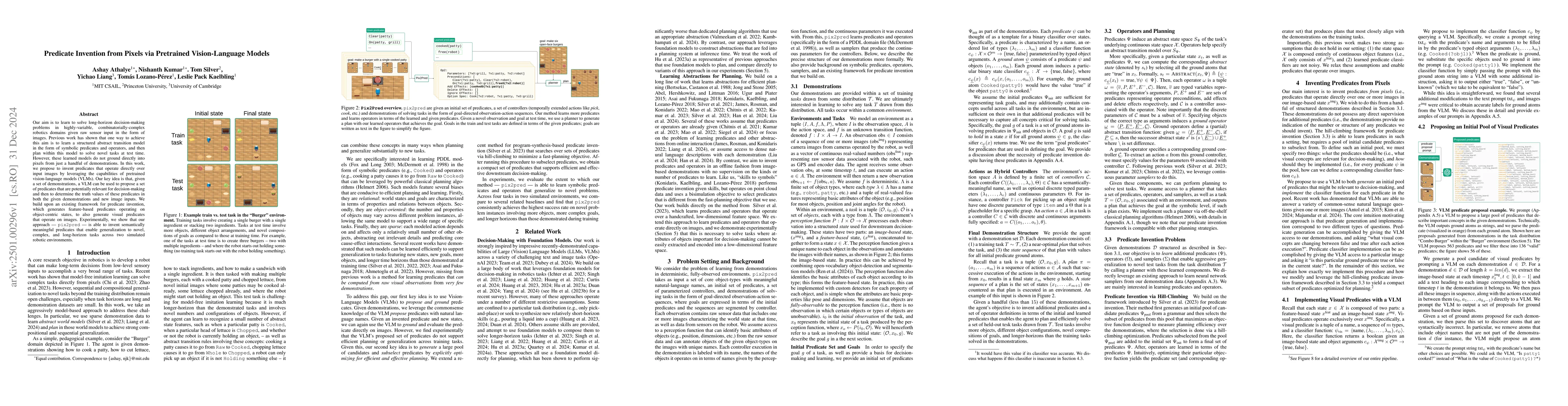 Thumbnail for Predicate Invention from Pixels via Pretrained Vision-Language Models