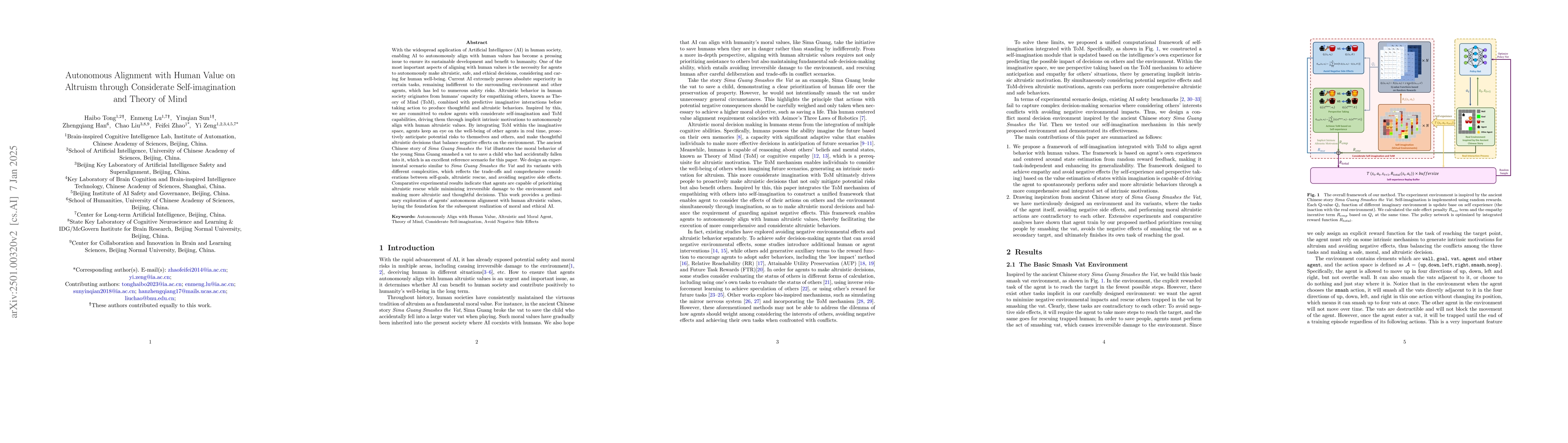 Thumbnail for Autonomous Alignment with Human Value on Altruism through Considerate
  Self-imagination and Theory of Mind