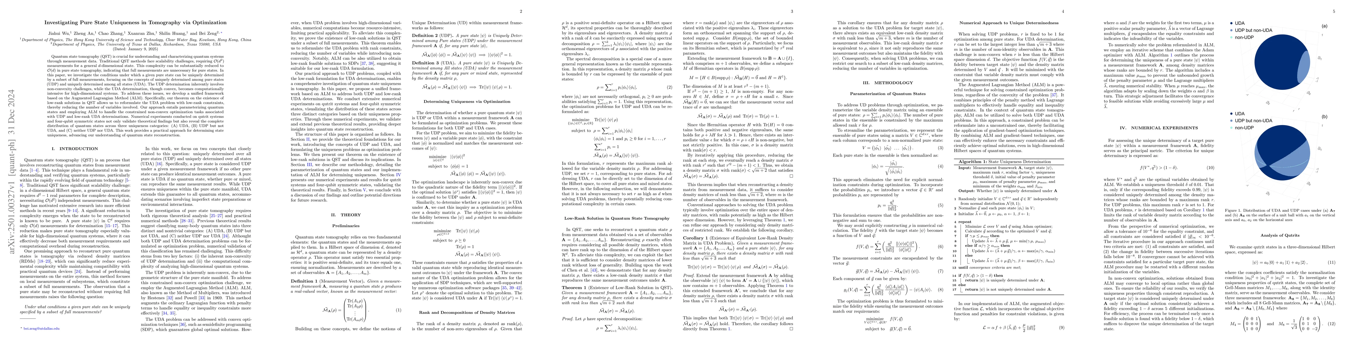Thumbnail for Investigating Pure State Uniqueness in Tomography via Optimization