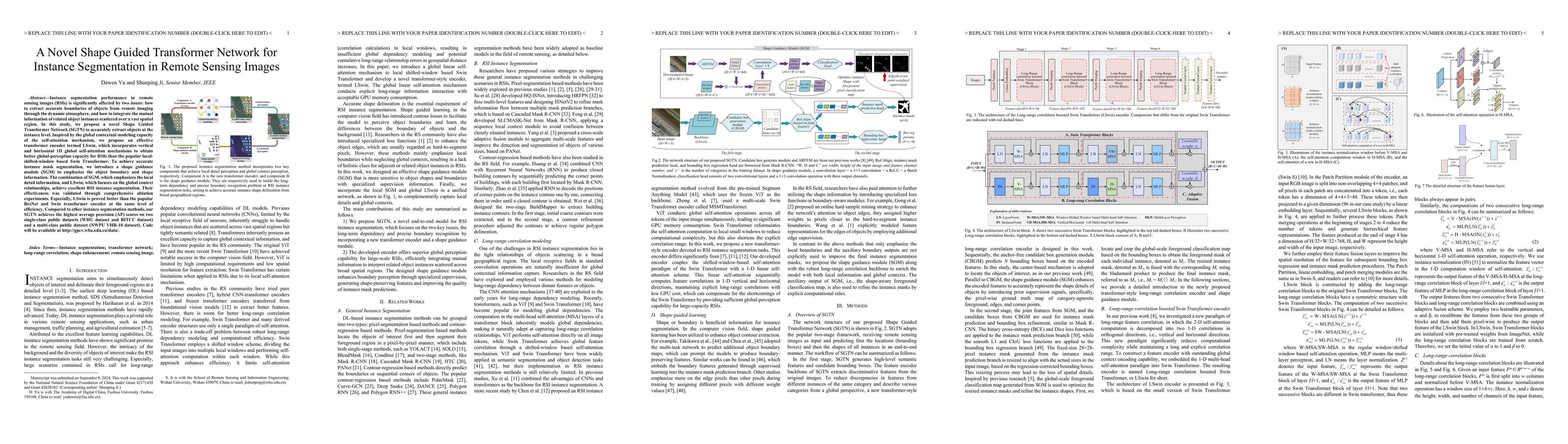 Thumbnail for A Novel Shape Guided Transformer Network for Instance Segmentation in
  Remote Sensing Images