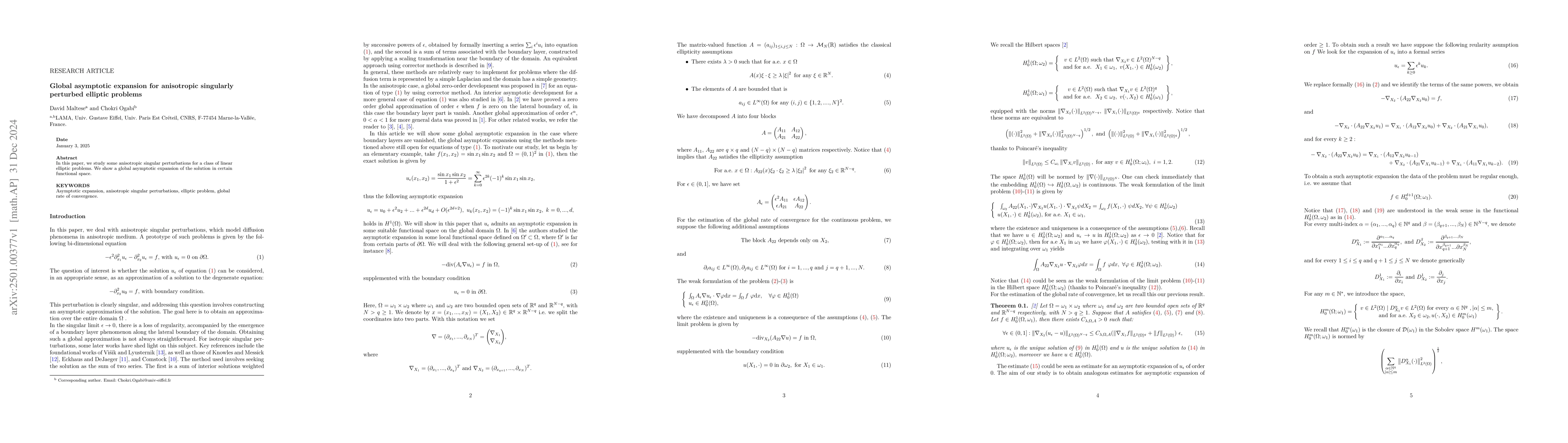 Thumbnail for Global asymptotic expansion for anisotropic singularly perturbed
  elliptic problems