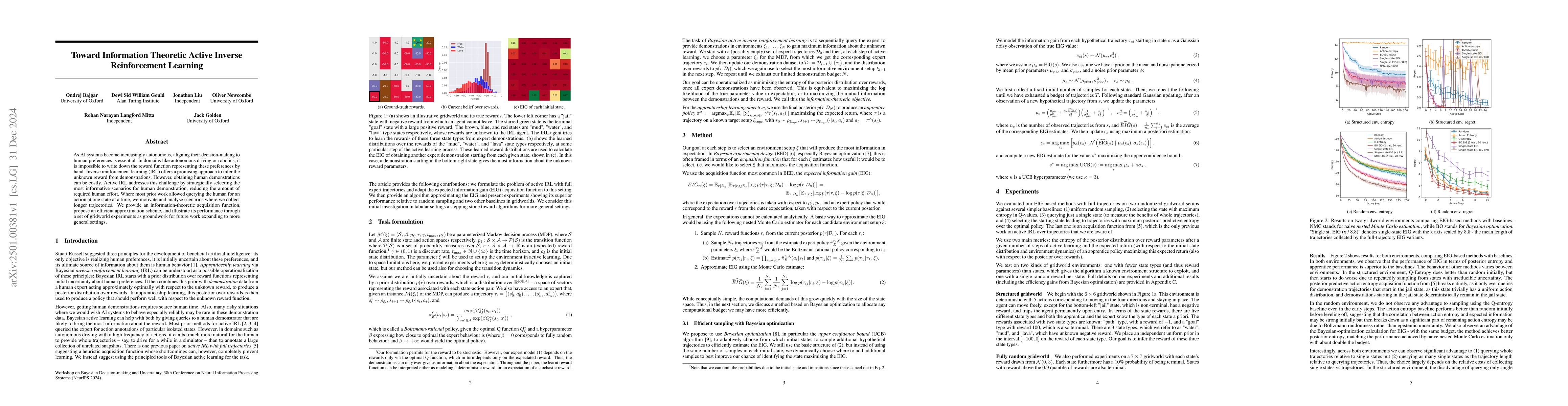 Thumbnail for Toward Information Theoretic Active Inverse Reinforcement Learning