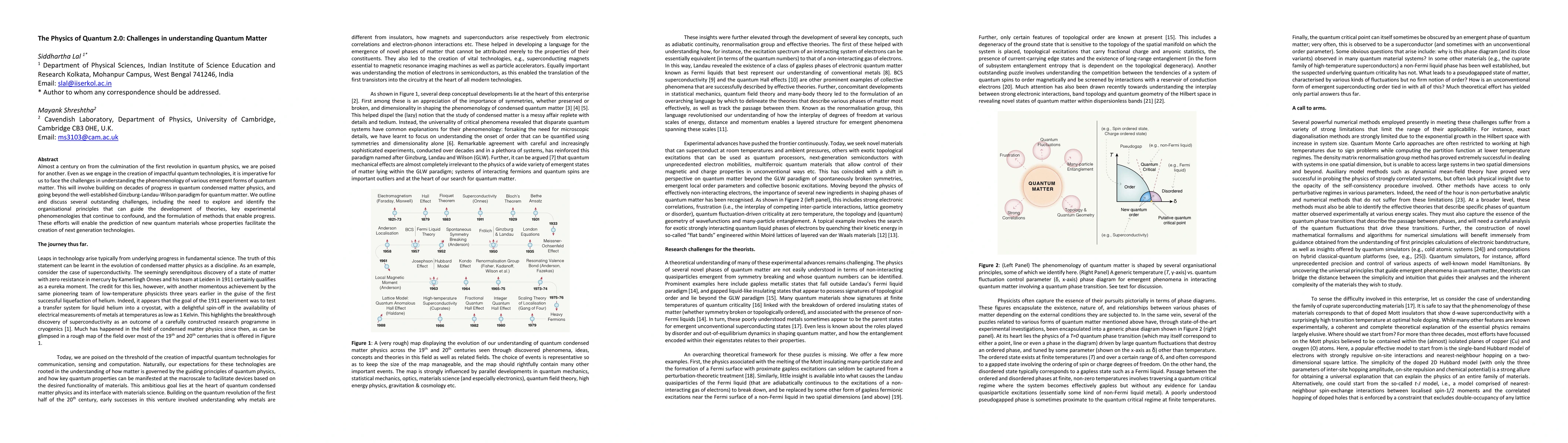 Thumbnail for The Physics of Quantum 2.0: Challenges in understanding Quantum Matter