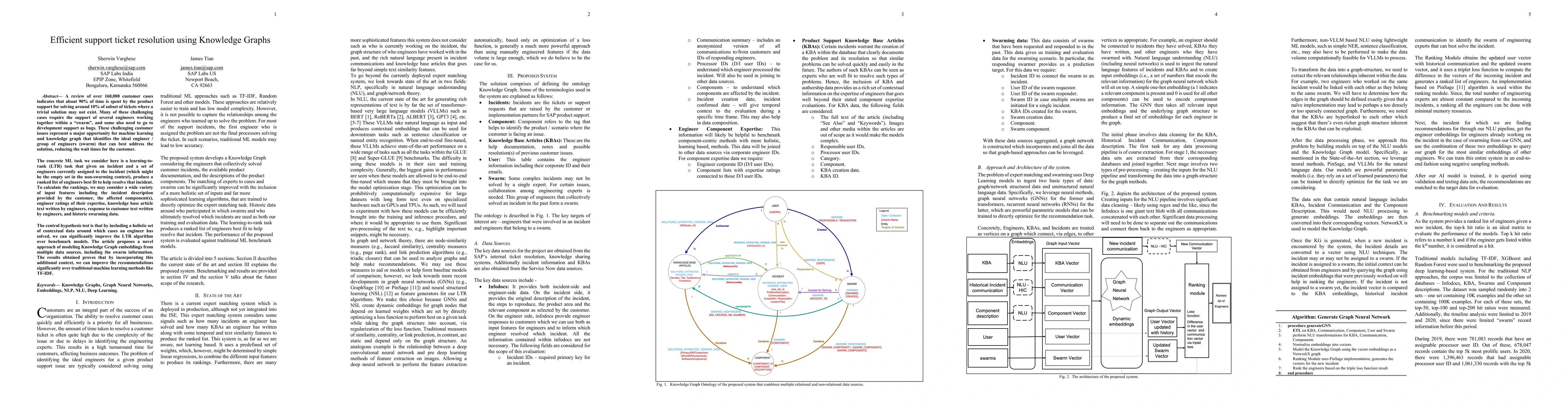 Thumbnail for Efficient support ticket resolution using Knowledge Graphs