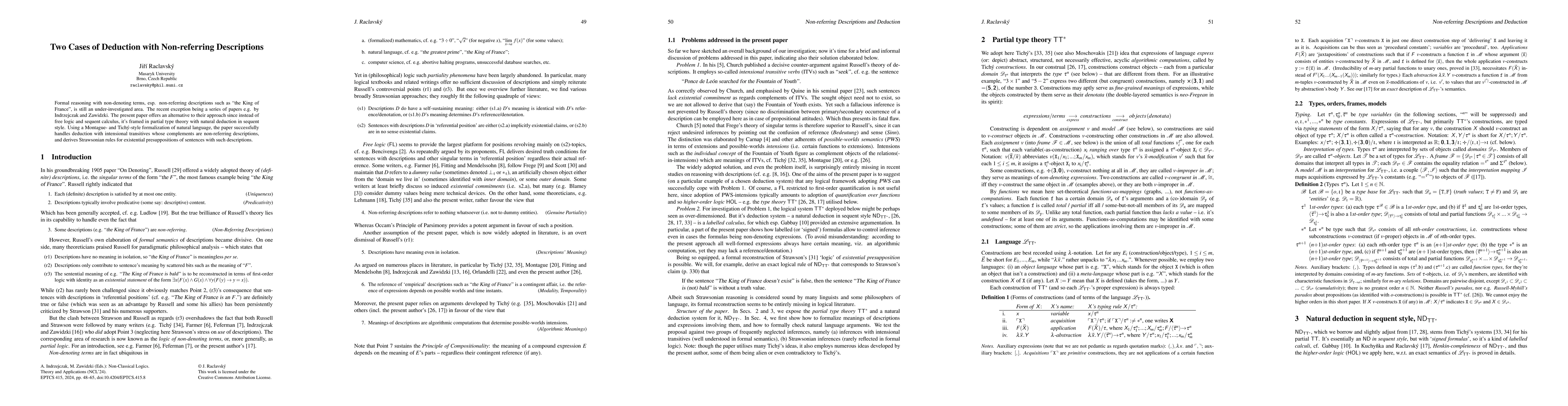 Thumbnail for Two Cases of Deduction with Non-referring Descriptions