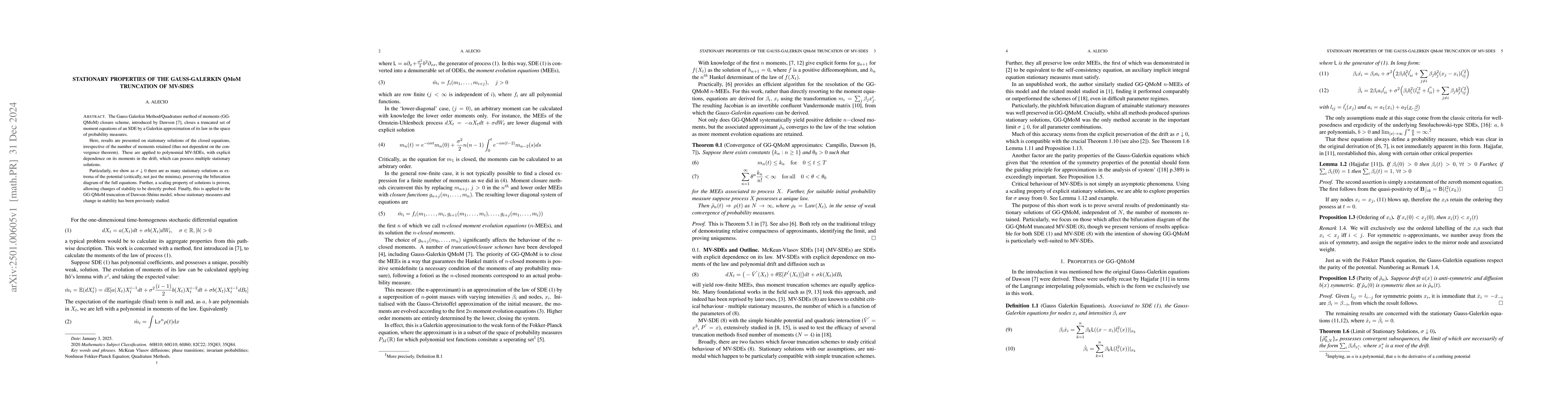 Thumbnail for Stationary properties of the Gauss-Galerkin QMoM truncation of MV-SDEs