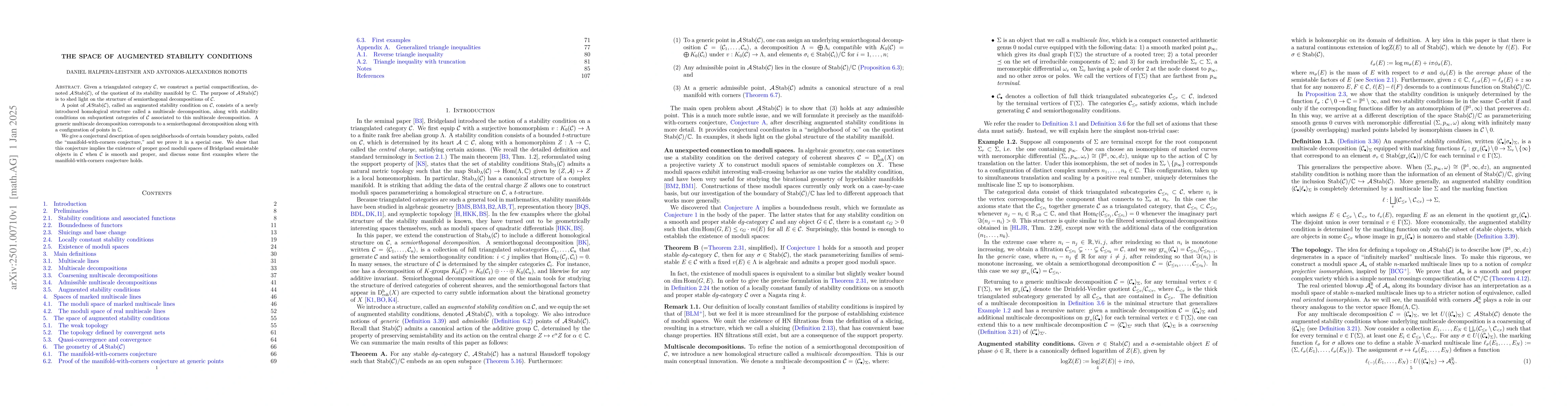 Thumbnail for The space of augmented stability conditions