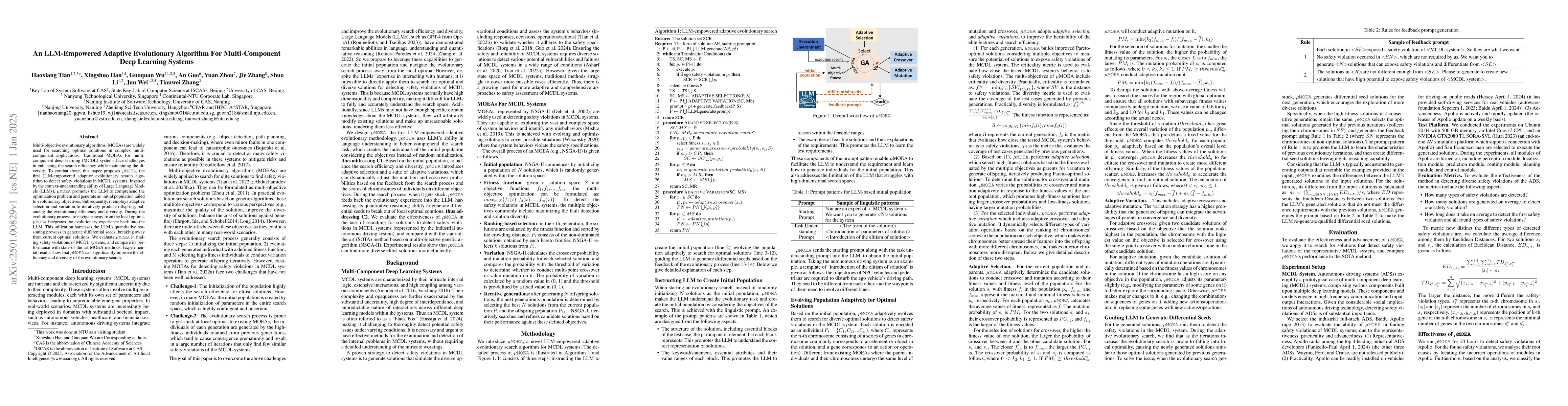 Thumbnail for An LLM-Empowered Adaptive Evolutionary Algorithm For Multi-Component
  Deep Learning Systems