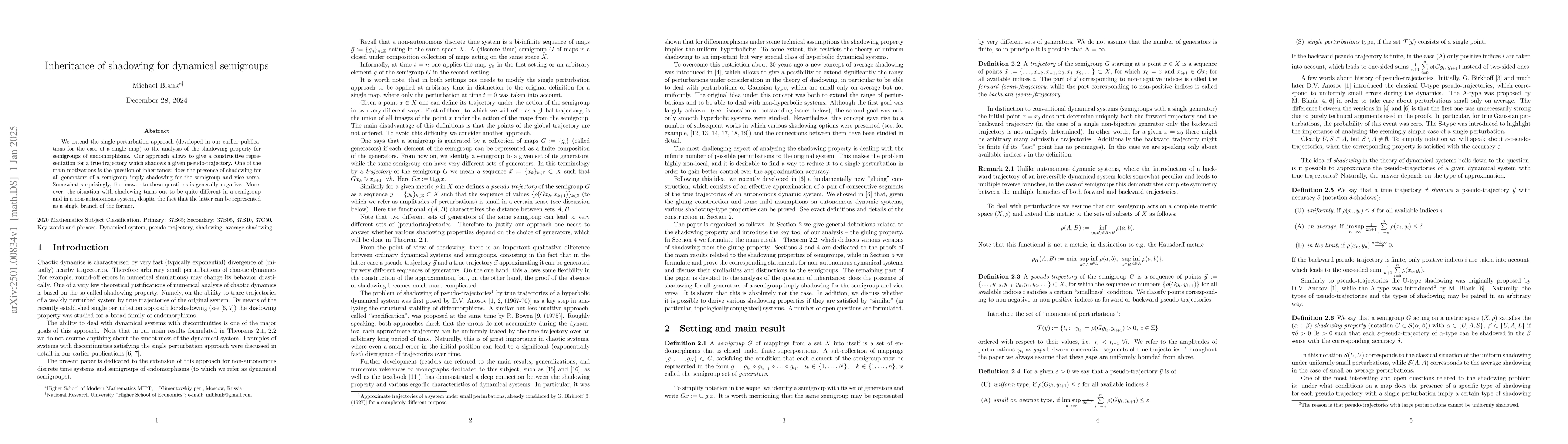 Thumbnail for Inheritance of shadowing for dynamical semigroups