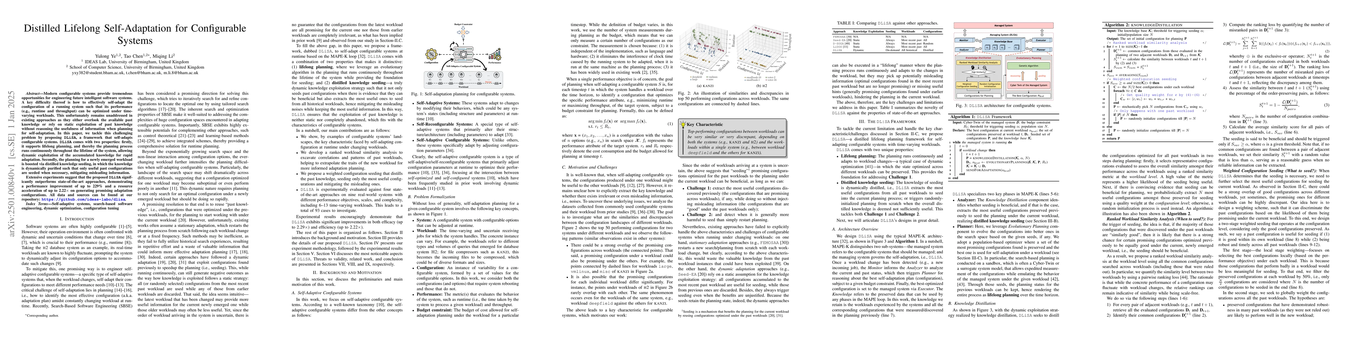Thumbnail for Distilled Lifelong Self-Adaptation for Configurable Systems