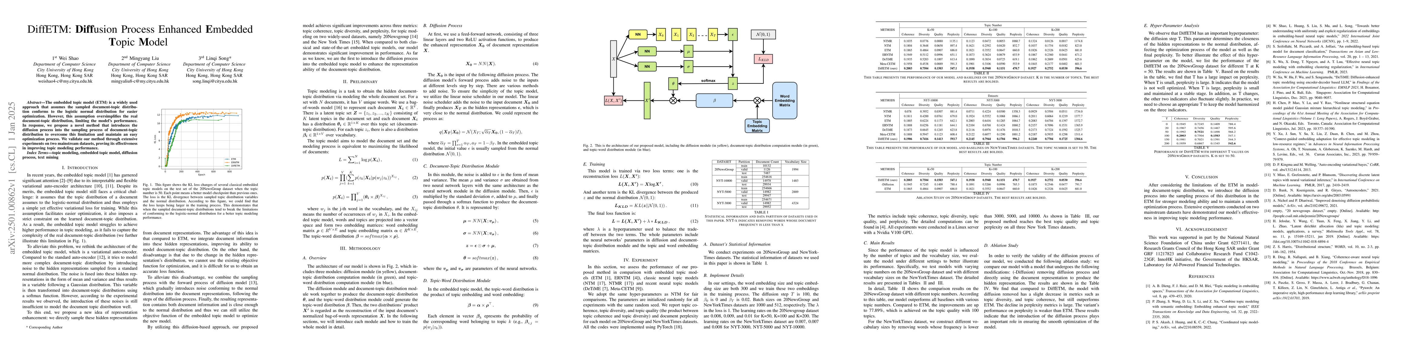 Thumbnail for DiffETM: Diffusion Process Enhanced Embedded Topic Model