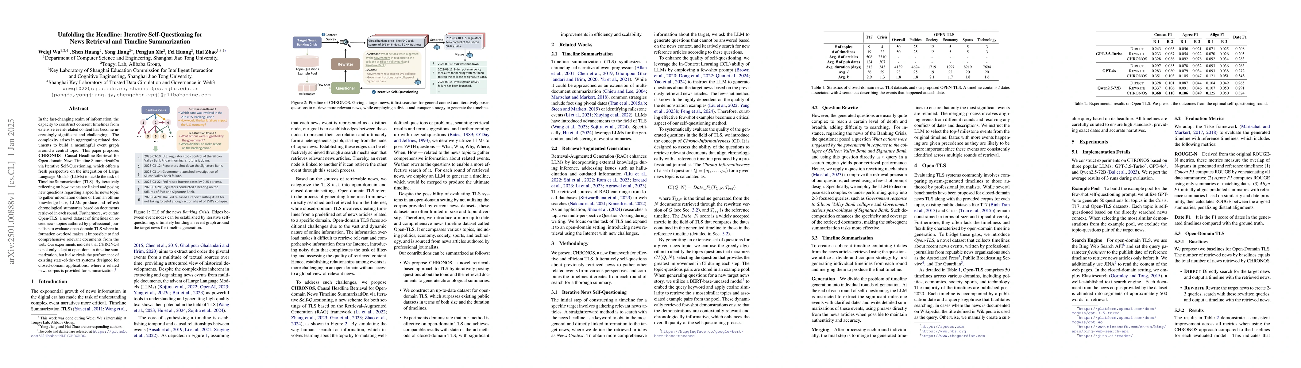 Thumbnail for Unfolding the Headline: Iterative Self-Questioning for News Retrieval
  and Timeline Summarization