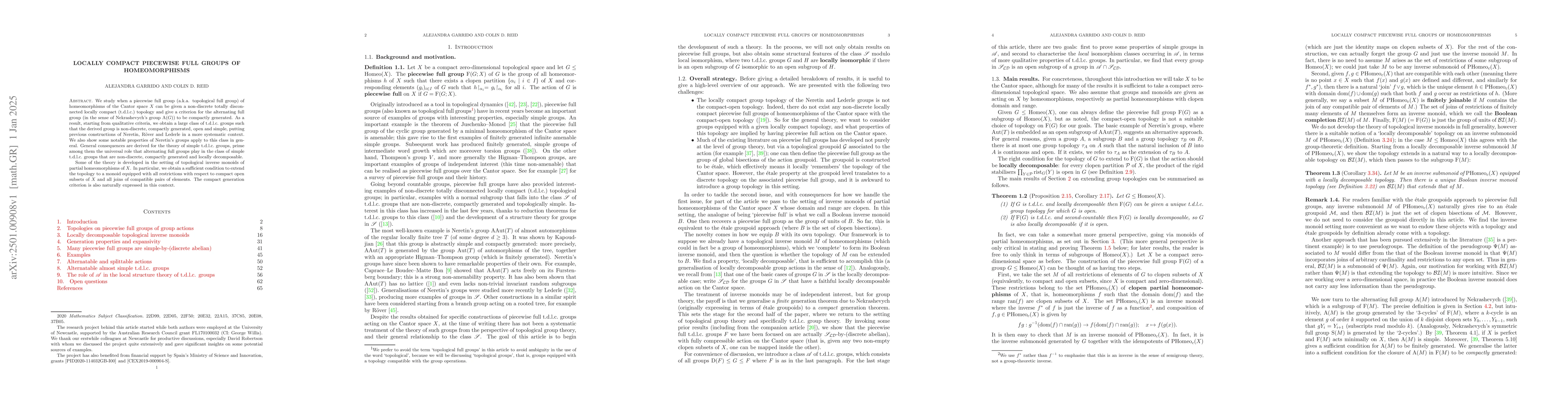 Thumbnail for Locally compact piecewise full groups of homeomorphisms