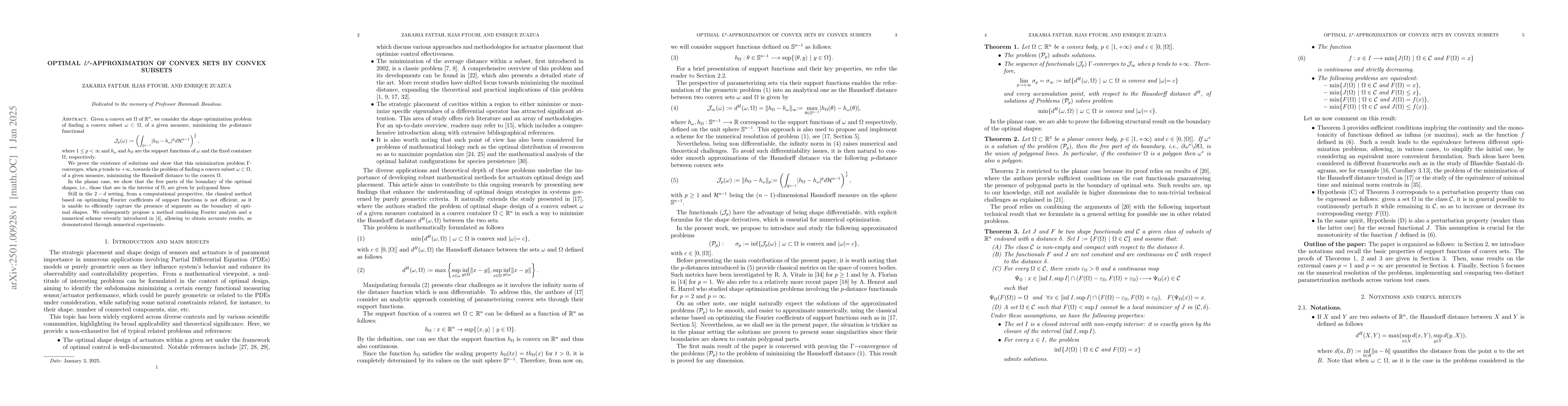 Thumbnail for Optimal $L^p$-approximation of convex sets by convex subsets