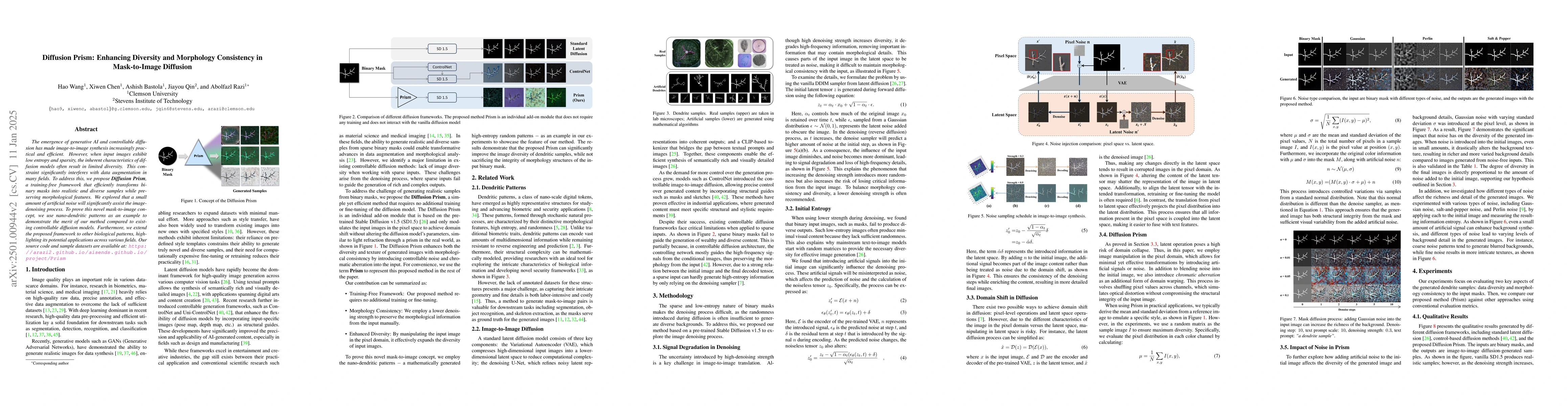 Thumbnail for Diffusion Prism: Enhancing Diversity and Morphology Consistency in
  Mask-to-Image Diffusion