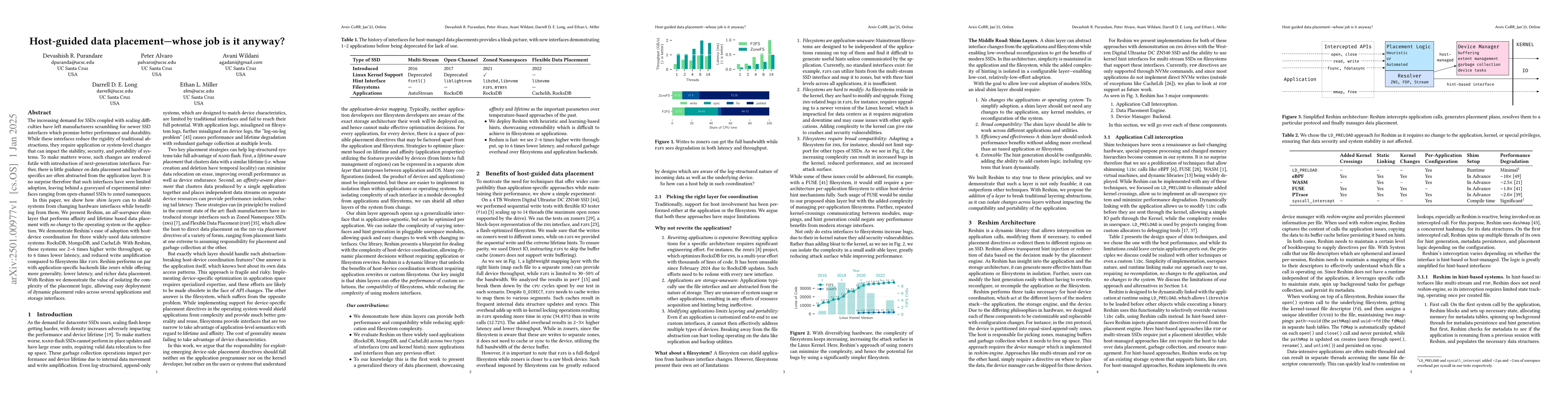 Thumbnail for Host-guided data placement: whose job is it anyway?