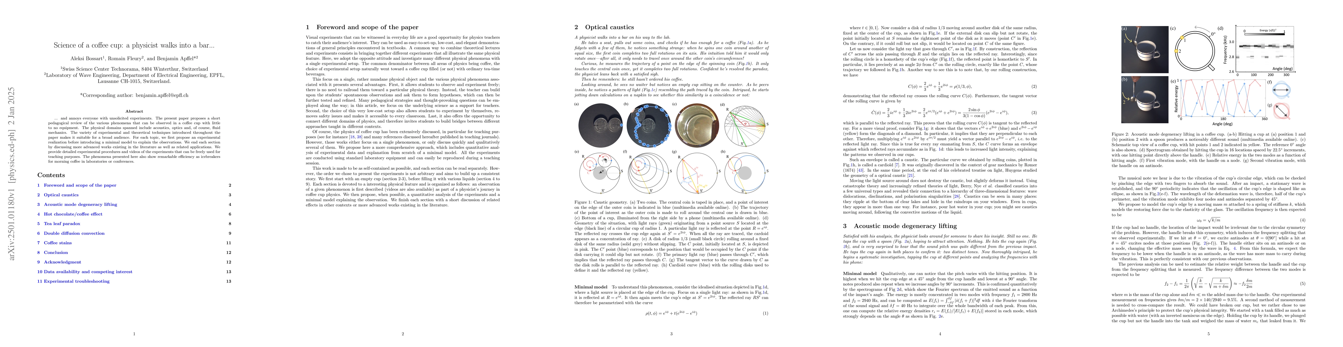 Thumbnail for Science of a coffee cup: a physicist walks into a bar...