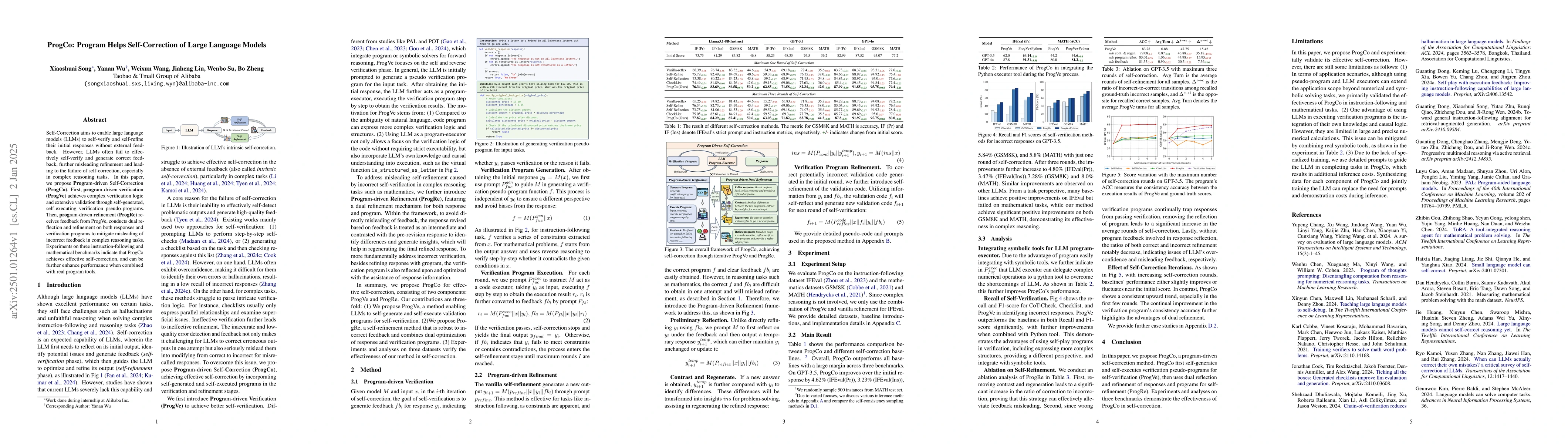 Thumbnail for ProgCo: Program Helps Self-Correction of Large Language Models