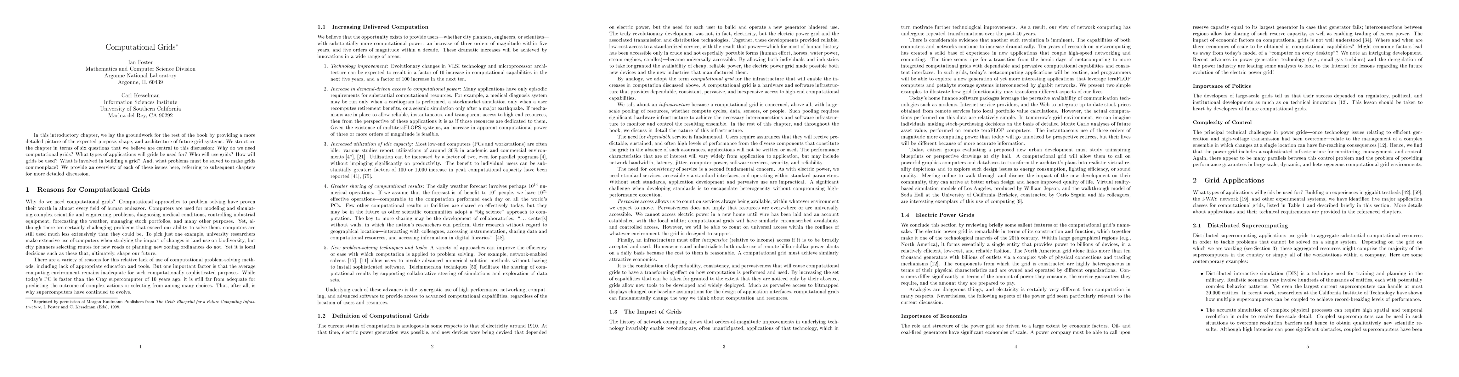 Thumbnail for Computational Grids