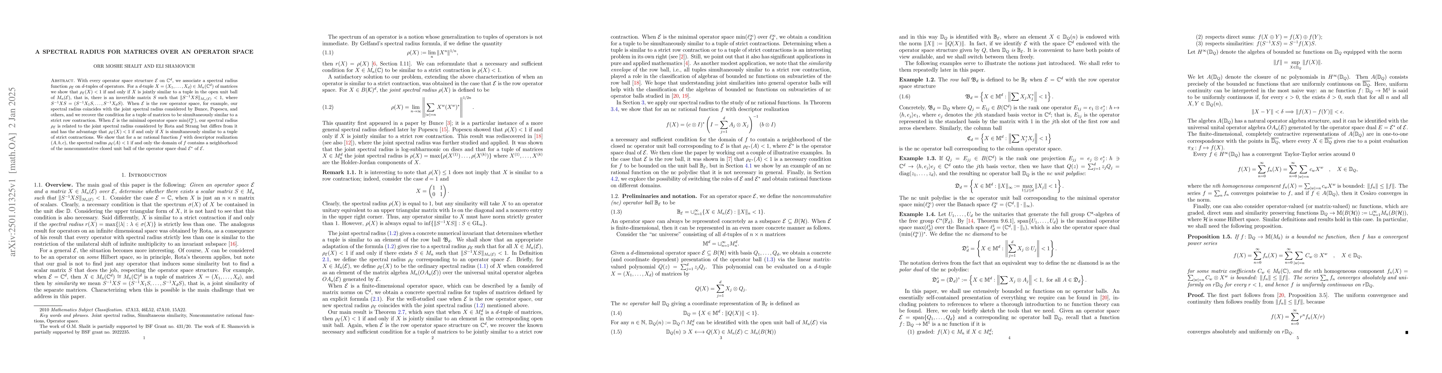 Thumbnail for A spectral radius for matrices over an operator space
