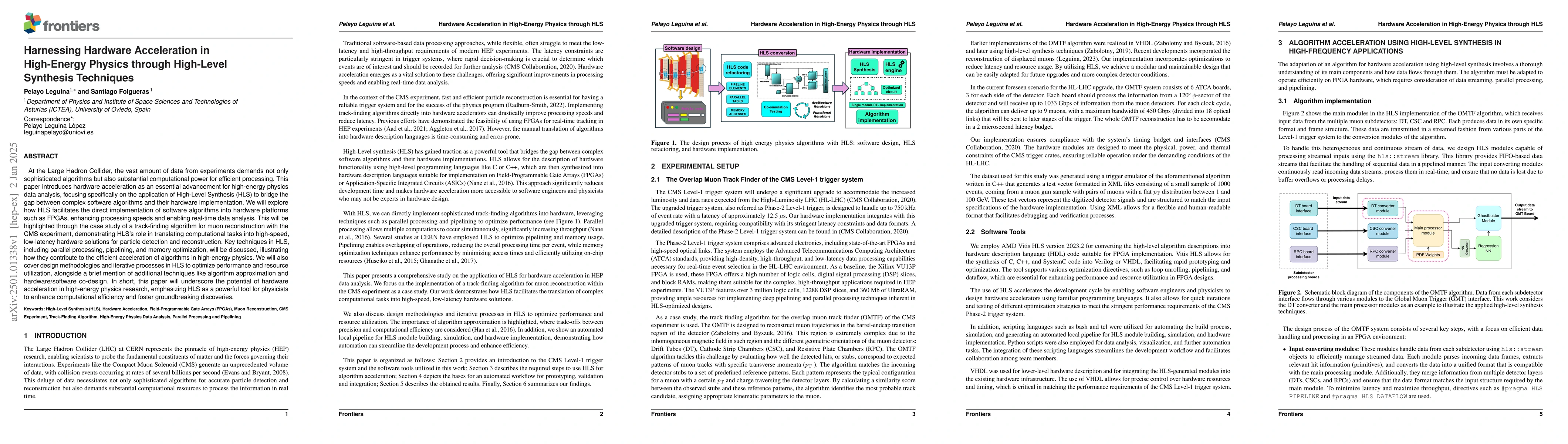 Thumbnail for Harnessing Hardware Acceleration in High-Energy Physics through
  High-Level Synthesis Techniques