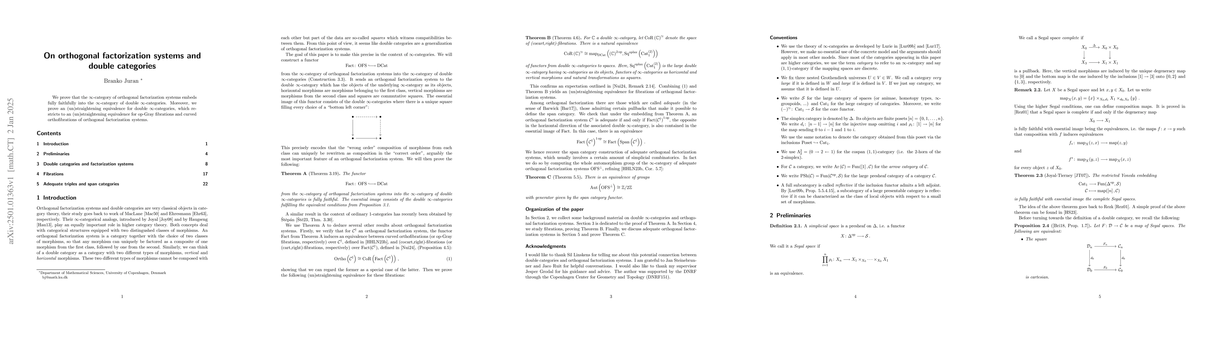 Thumbnail for On orthogonal factorization systems and double categories