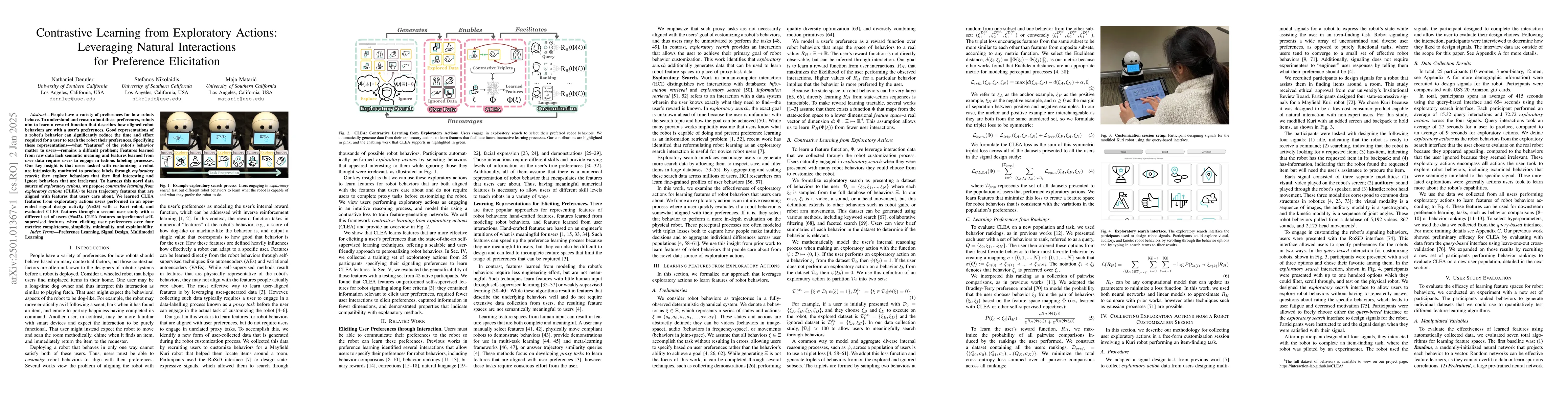 Thumbnail for Contrastive Learning from Exploratory Actions: Leveraging Natural
  Interactions for Preference Elicitation