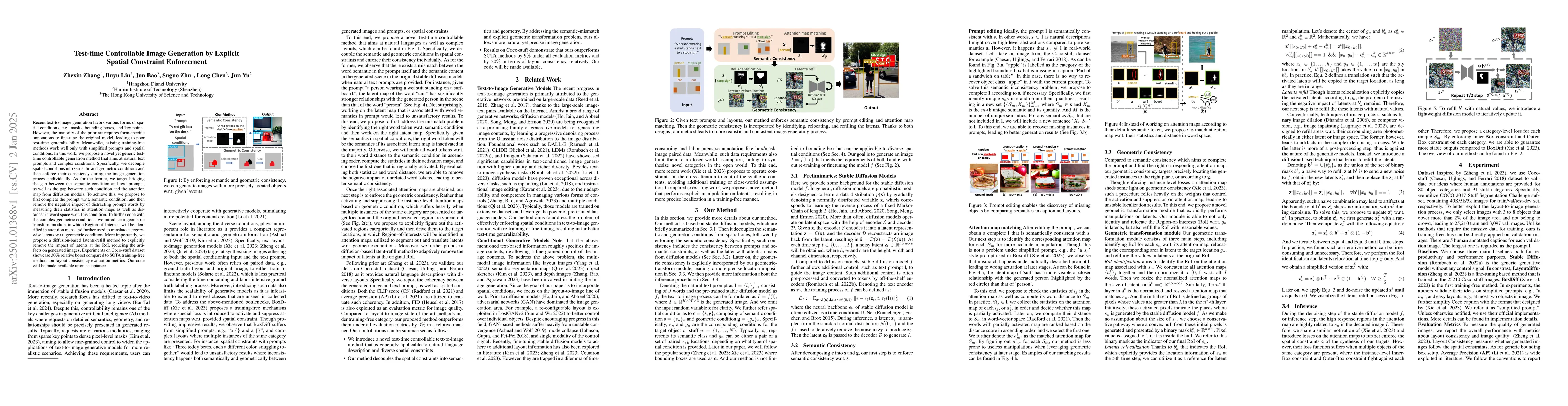 Thumbnail for Test-time Controllable Image Generation by Explicit Spatial Constraint
  Enforcement