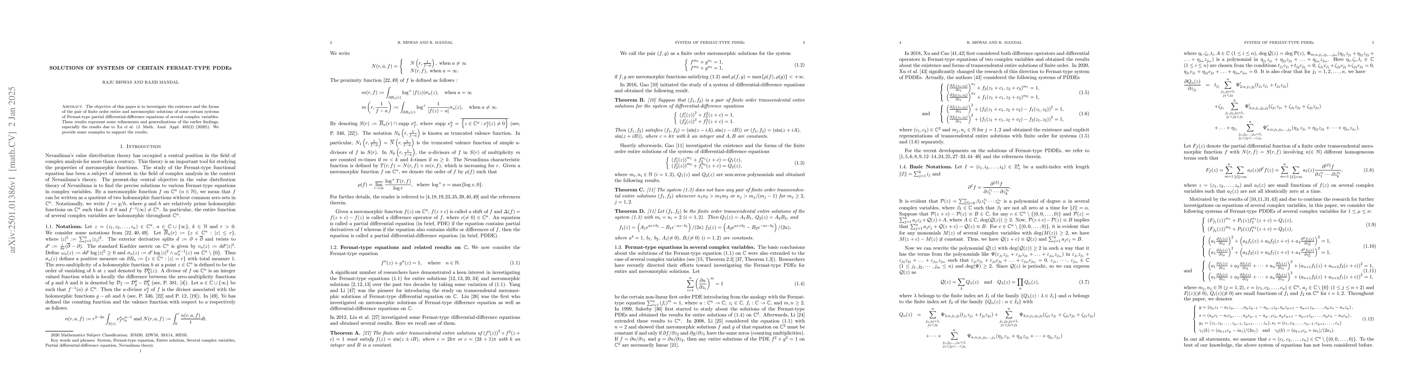 Thumbnail for Solutions of systems of certain Fermat-type PDDEs