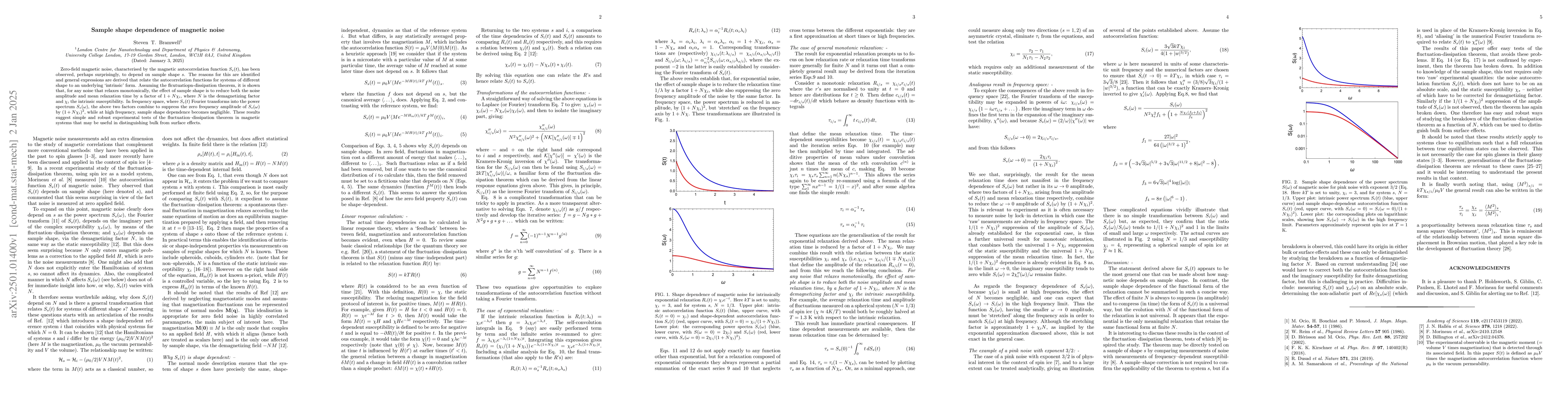 Thumbnail for Sample shape dependence of magnetic noise