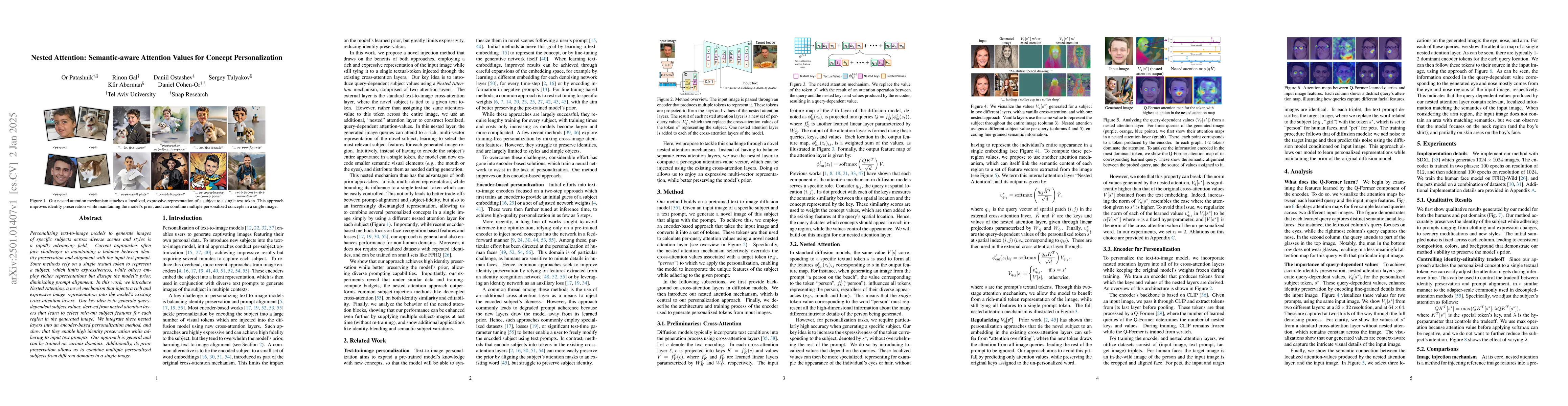 Thumbnail for Nested Attention: Semantic-aware Attention Values for Concept
  Personalization