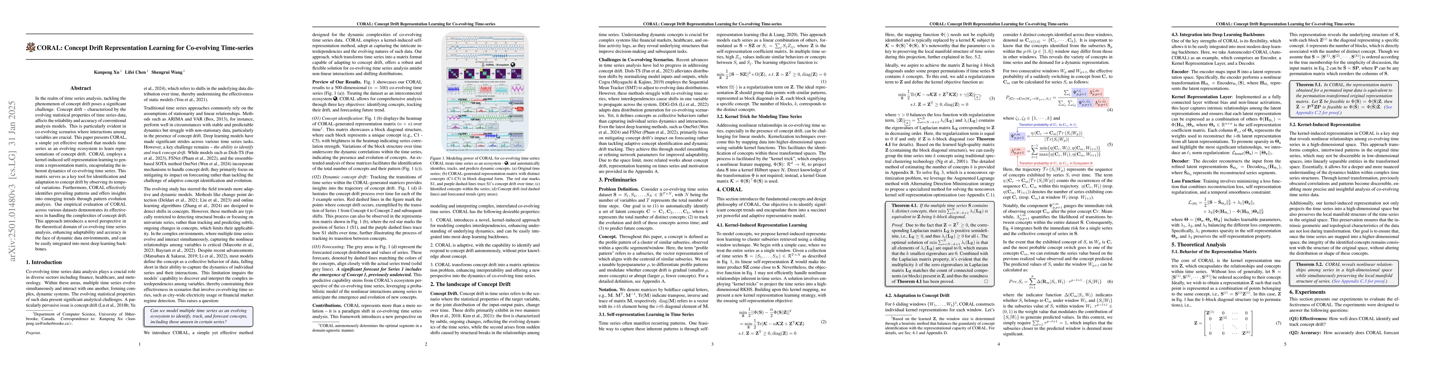 Thumbnail for Drift2Matrix: Kernel-Induced Self Representation for Concept Drift
  Adaptation in Co-evolving Time Series
