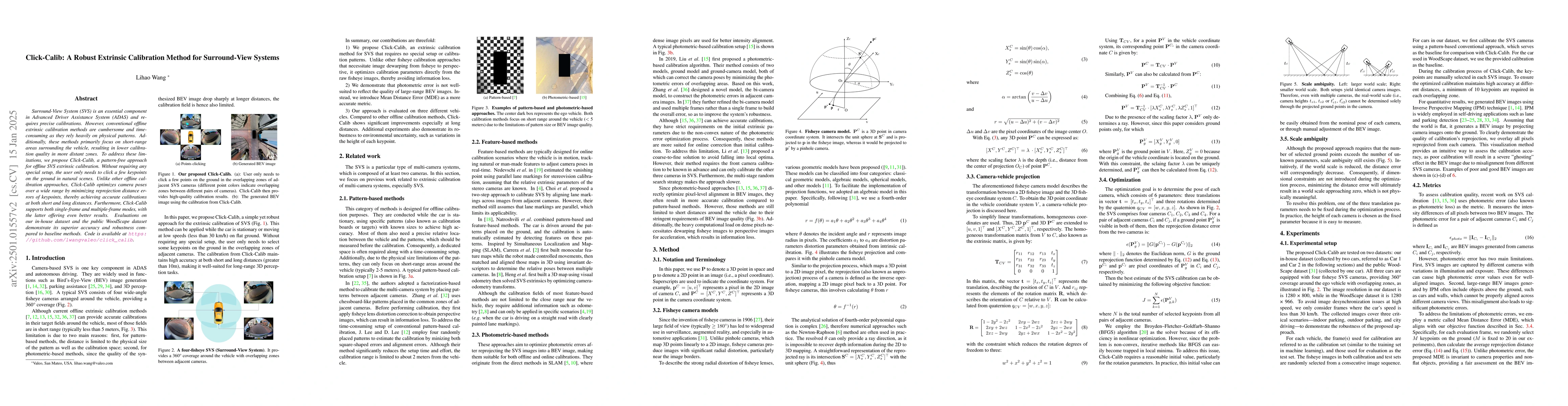 Thumbnail for Click-Calib: A Robust Extrinsic Calibration Method for Surround-View
  Systems