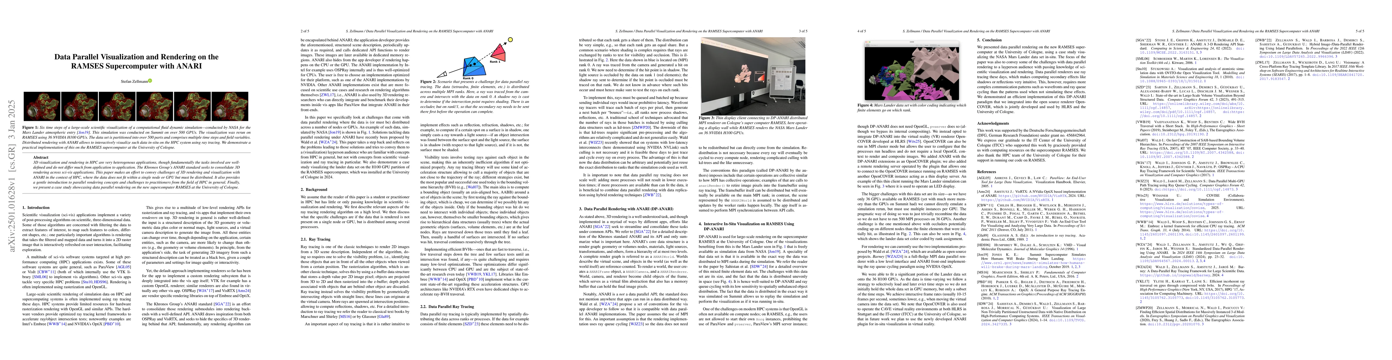 Thumbnail for Data Parallel Visualization and Rendering on the RAMSES Supercomputer
  with ANARI