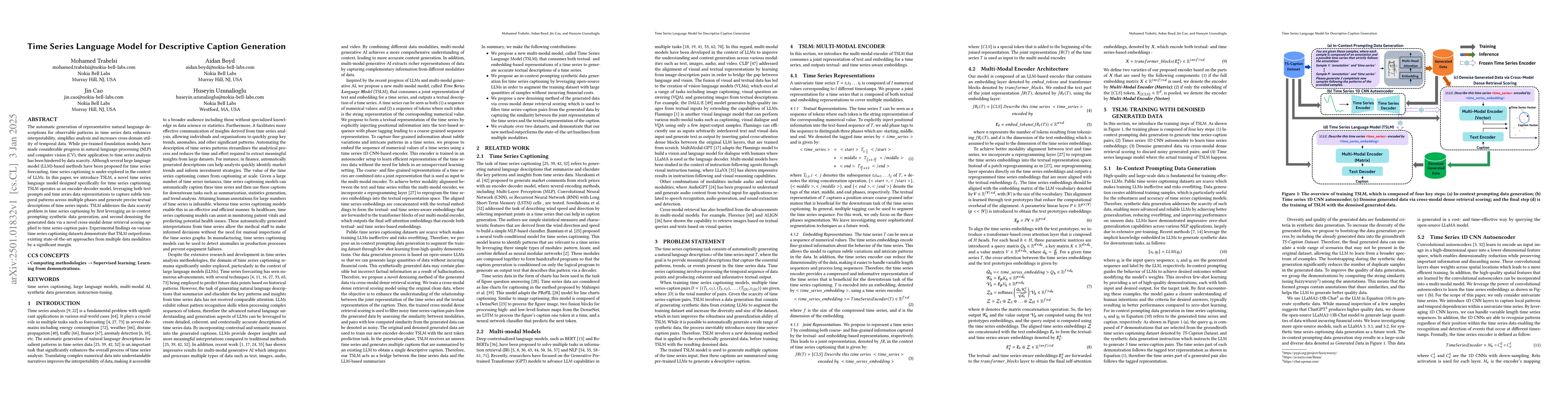 Thumbnail for Time Series Language Model for Descriptive Caption Generation