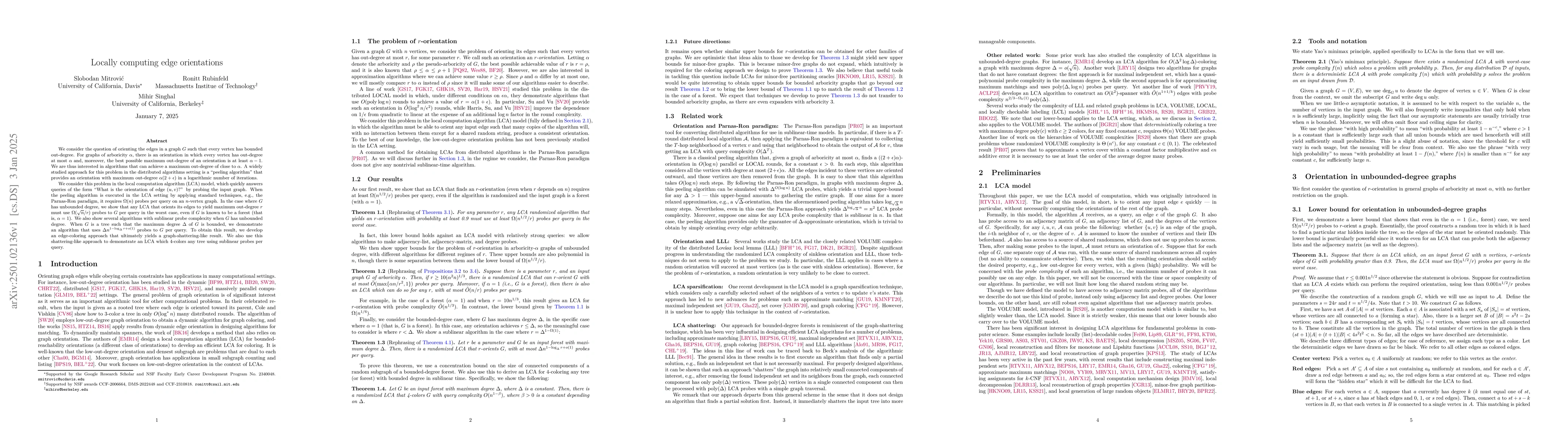 Thumbnail for Locally computing edge orientations