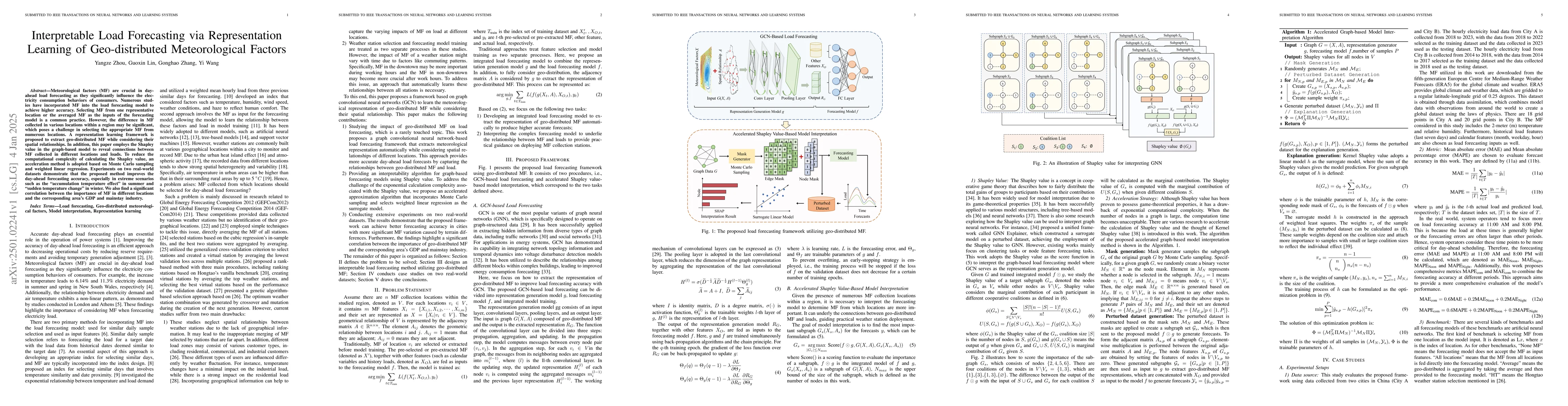 Thumbnail for Interpretable Load Forecasting via Representation Learning of
  Geo-distributed Meteorological Factors