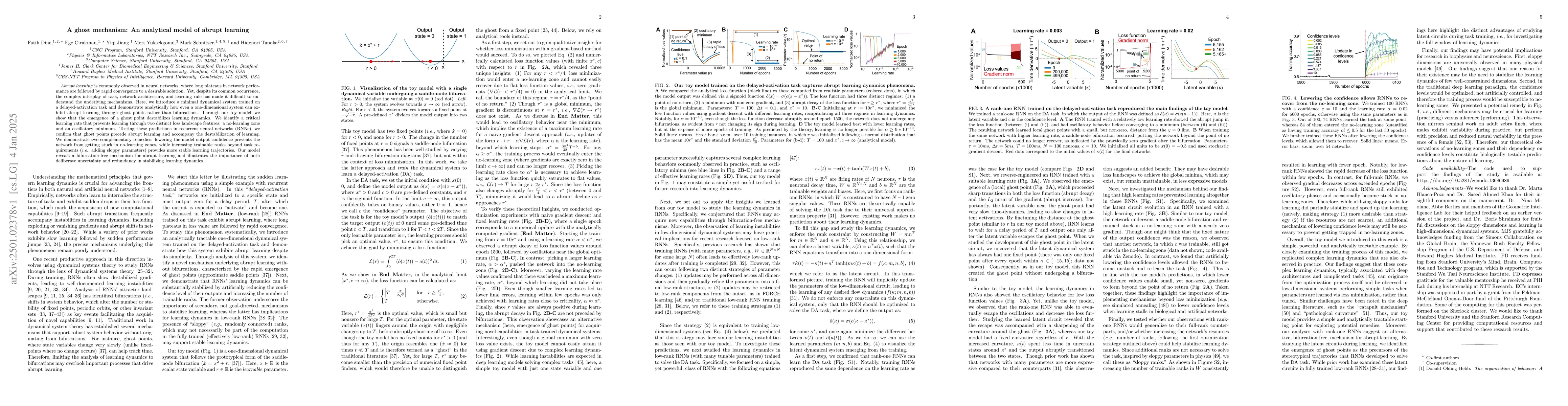 Thumbnail for A ghost mechanism: An analytical model of abrupt learning