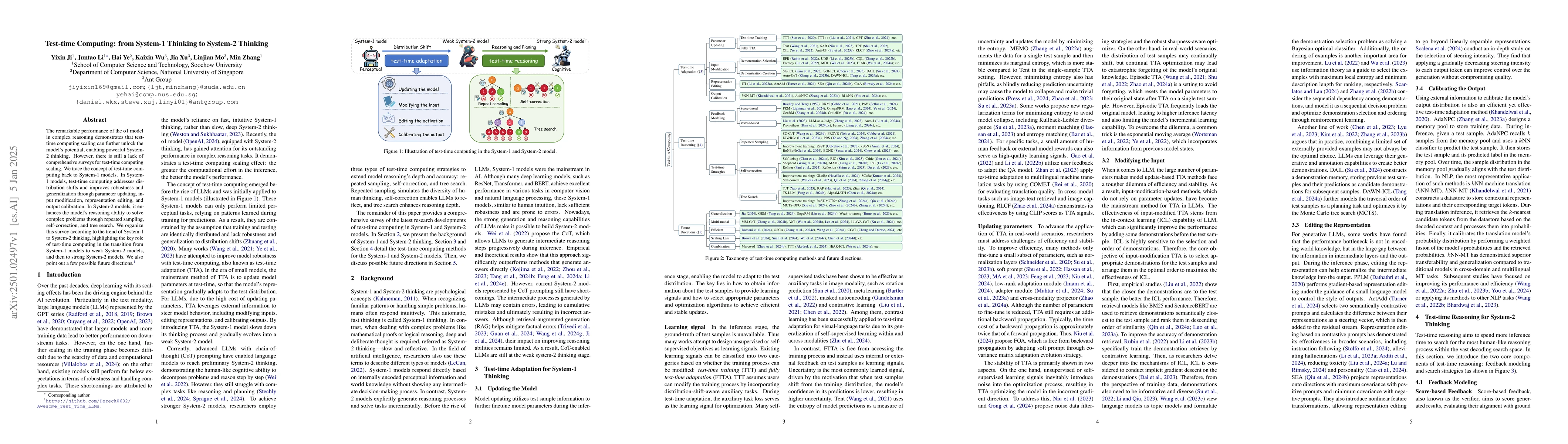 Thumbnail for Test-time Computing: from System-1 Thinking to System-2 Thinking
