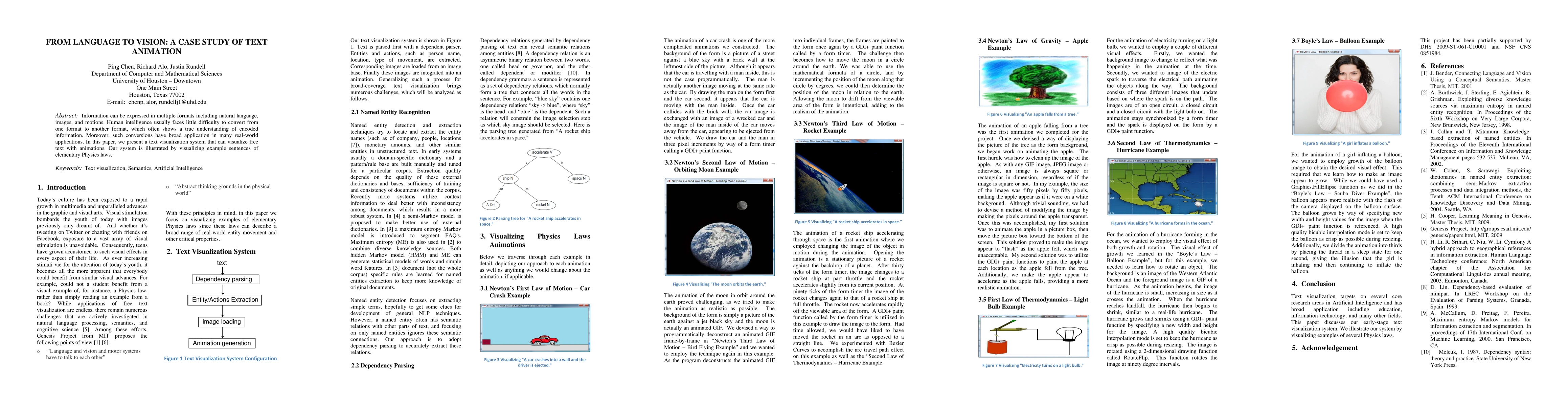Thumbnail for From Language To Vision: A Case Study of Text Animation