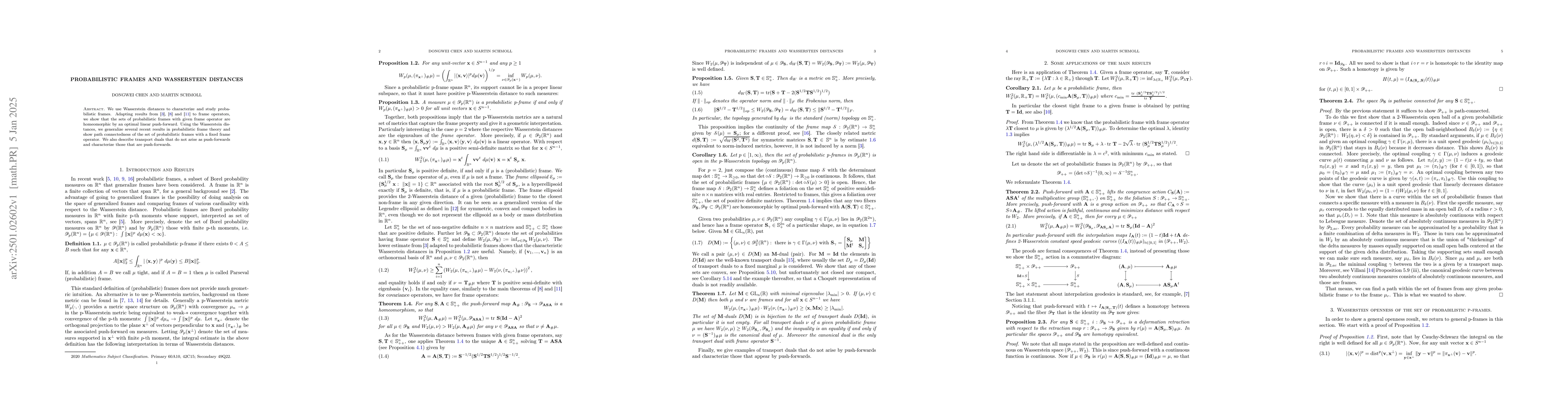 Thumbnail for Probabilistic frames and Wasserstein distances