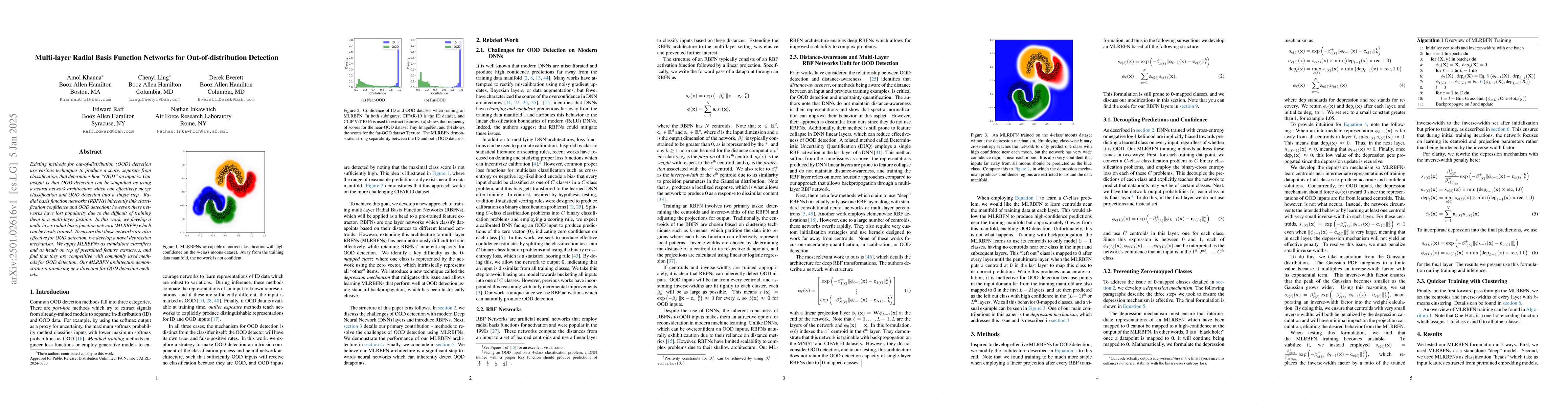 Thumbnail for Multi-layer Radial Basis Function Networks for Out-of-distribution
  Detection