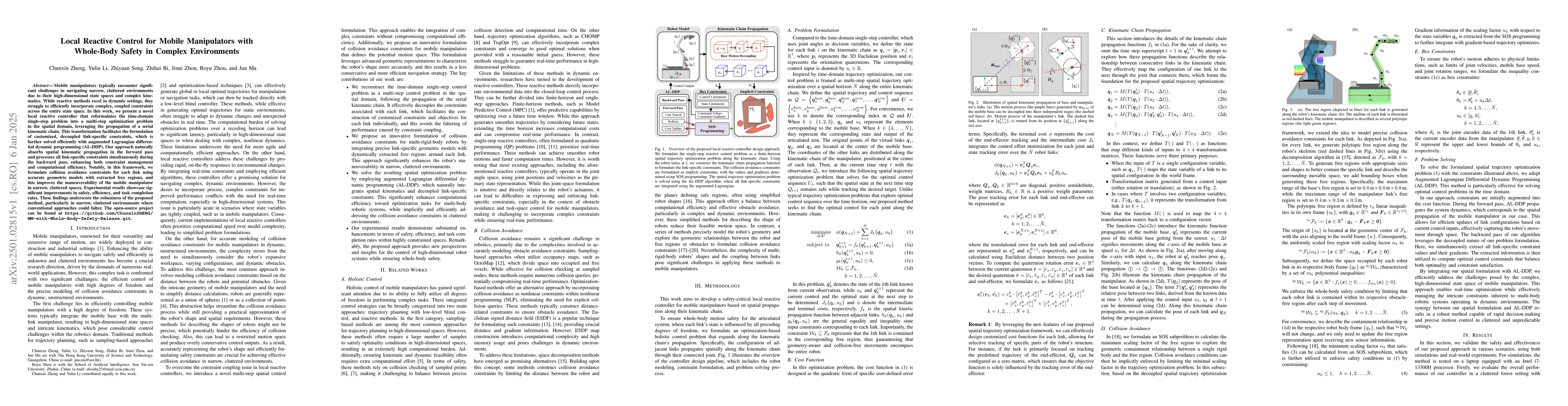 Thumbnail for Local Reactive Control for Mobile Manipulators with Whole-Body Safety in
  Complex Environments