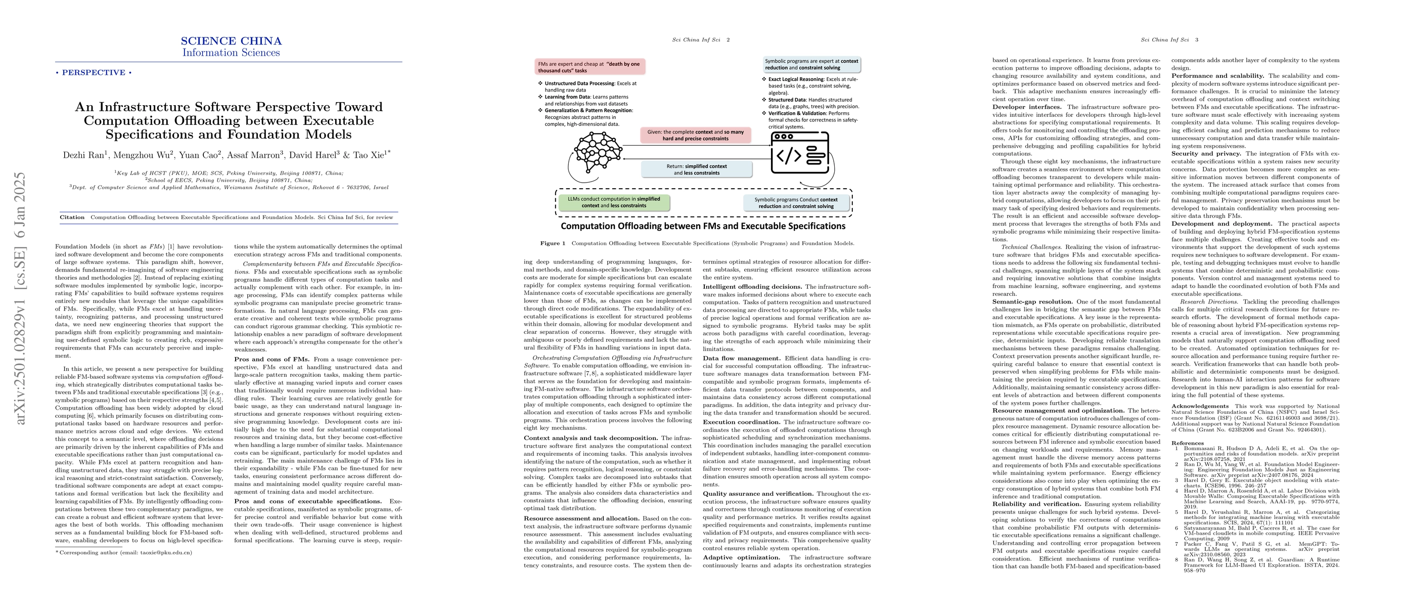 Thumbnail for An Infrastructure Software Perspective Toward Computation Offloading
  between Executable Specifications and Foundation Models